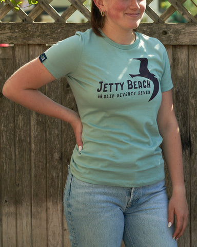 Women's Jetty Beach Crop Tee