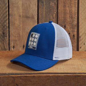 9 Dots Logo Rubber Patch Trucker