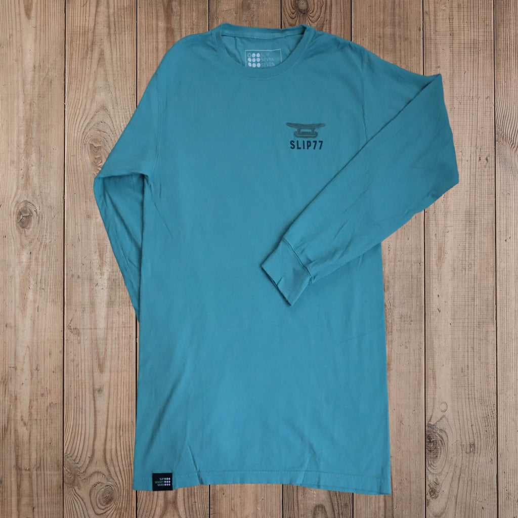 Unisex Cleat Garment Dye L/S Tee