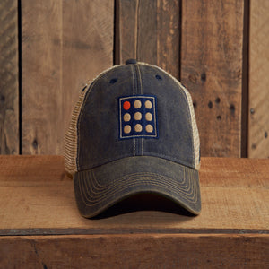9 Dots Logo Trucker Hat