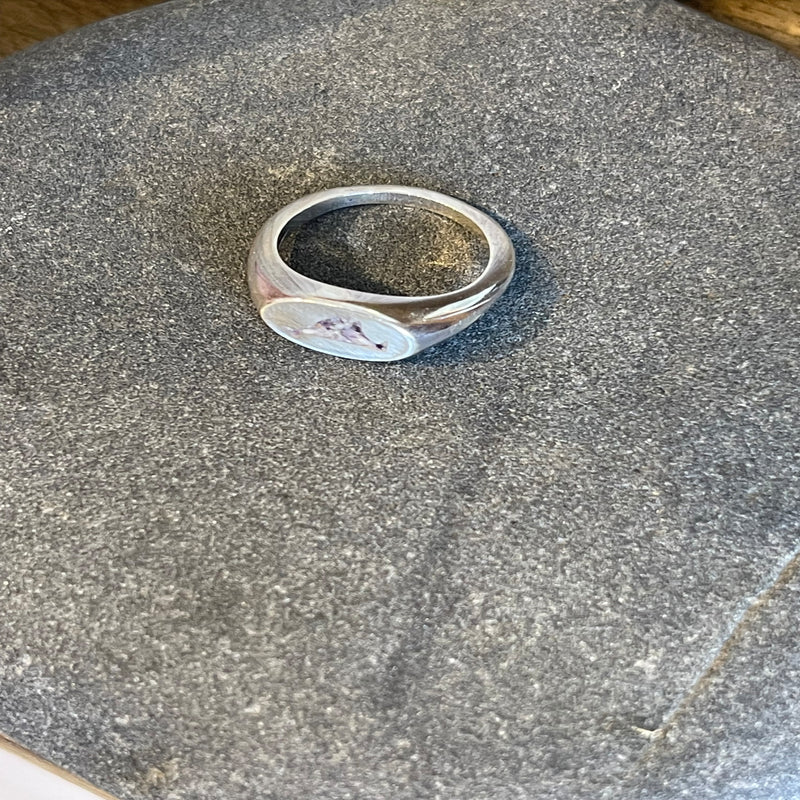 LFD Sterling Wampum MV Ring
