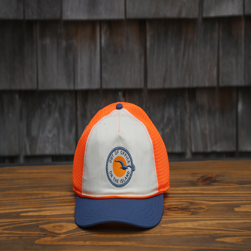 Out of Office Mid Crown Snapback Hat