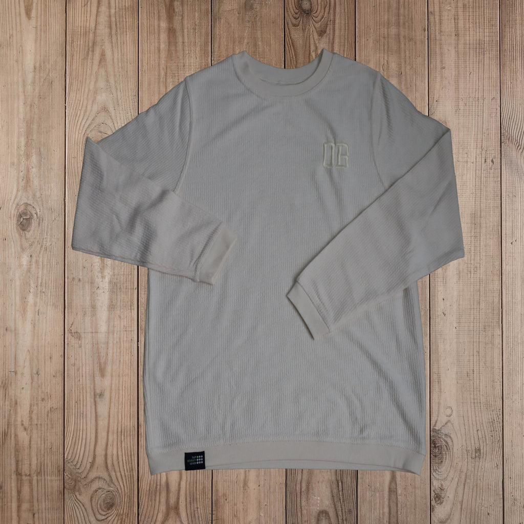 Unisex OB Cord Crew Pullover
