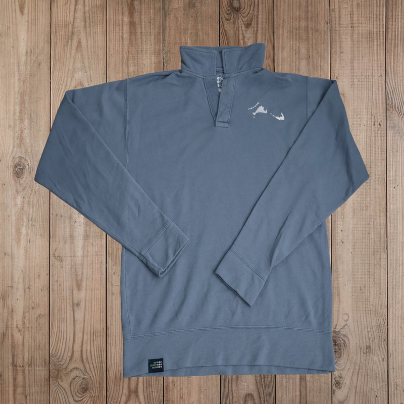 Unisex Island Hopper Polo Collar Sweatshirt