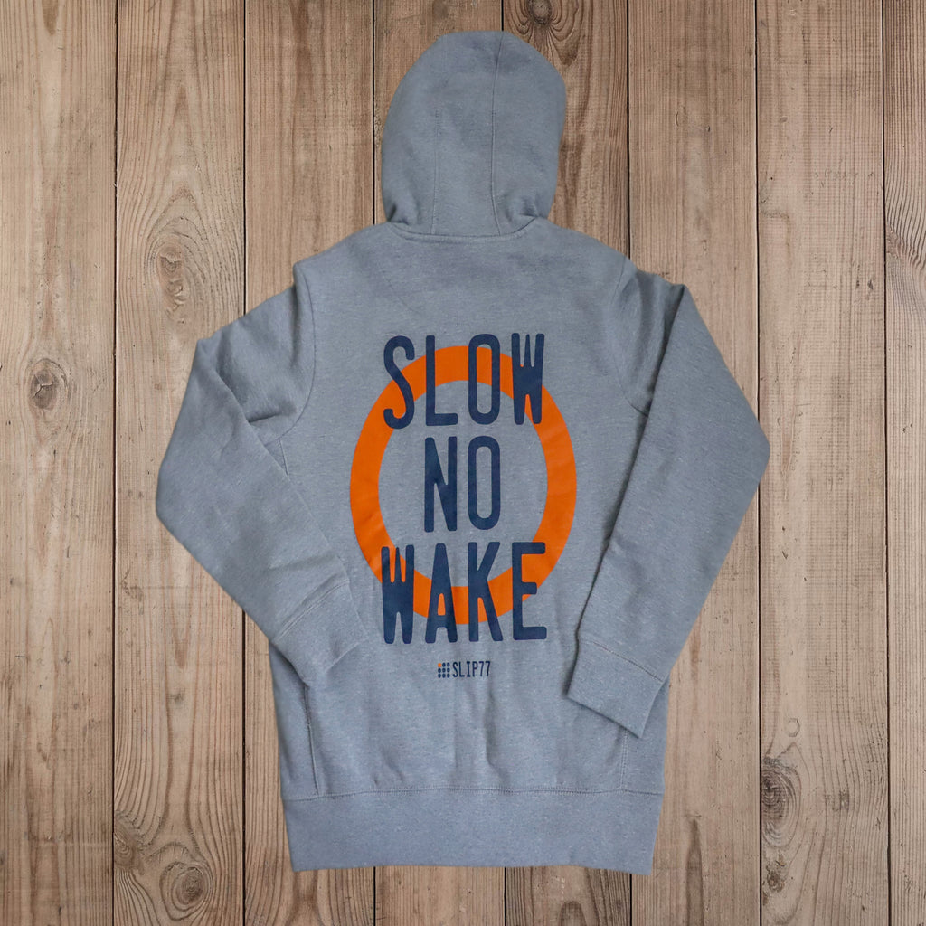 Unisex No Wake Organic Zip Hoodie