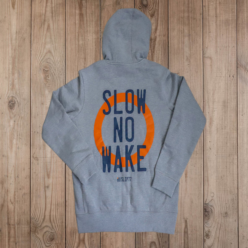 Unisex No Wake Organic Zip Hoodie