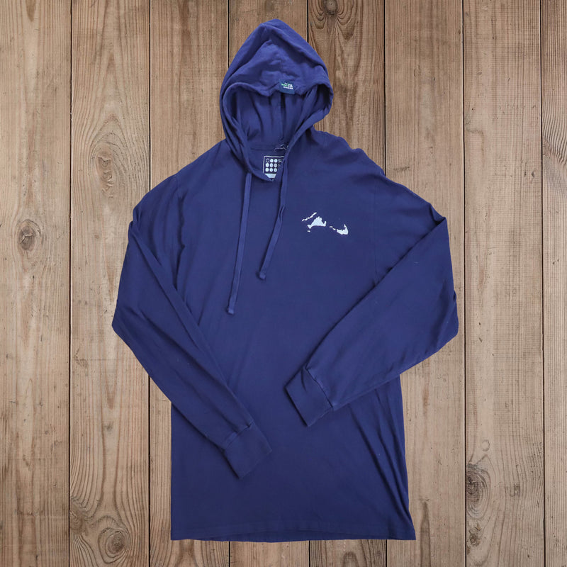 Unisex Island Hopper Hooded L/S