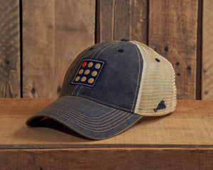 9 Dots Logo Trucker Hat