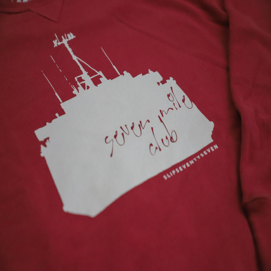 Unisex 7 Mile Garment Dye Crewneck