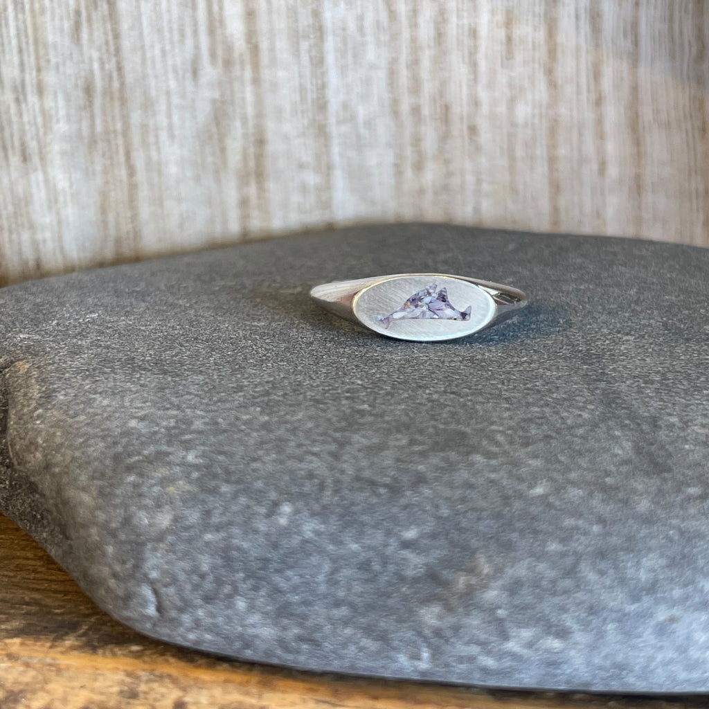 LFD Sterling Wampum MV Ring