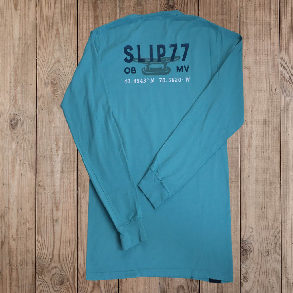 Unisex Cleat Garment Dye L/S Tee