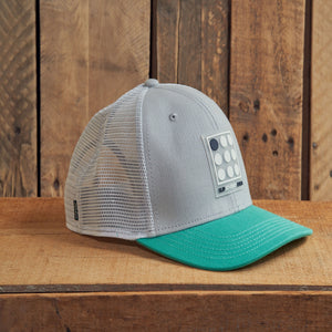 9 Dots Logo Rubber Patch Trucker