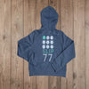 Women's 9 Dots Full Zip Hoodie