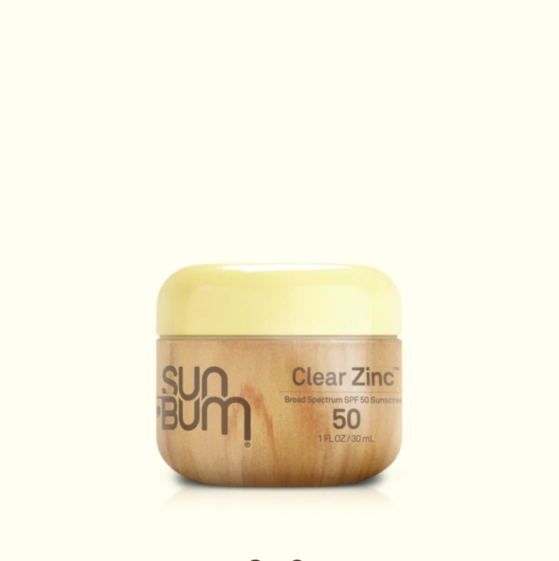 Sun Bum Clear 50 Zinc Oxide 1oz