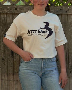 Women's Jetty Beach Crop Tee