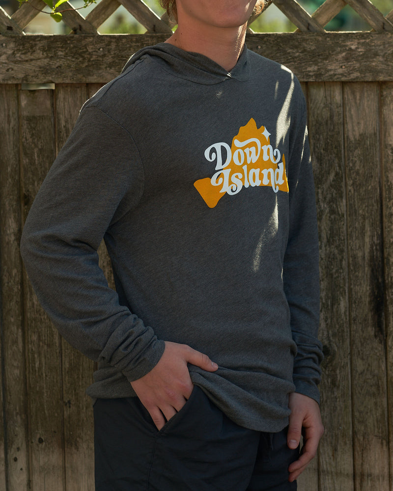 Men's Down Island Vintage Pullover Hoodie