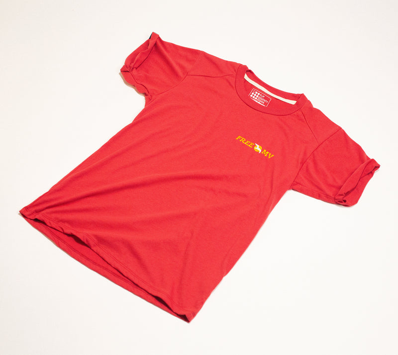 Women's Free MV Rolled Sleeve Tee