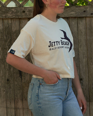 Women's Jetty Beach Crop Tee