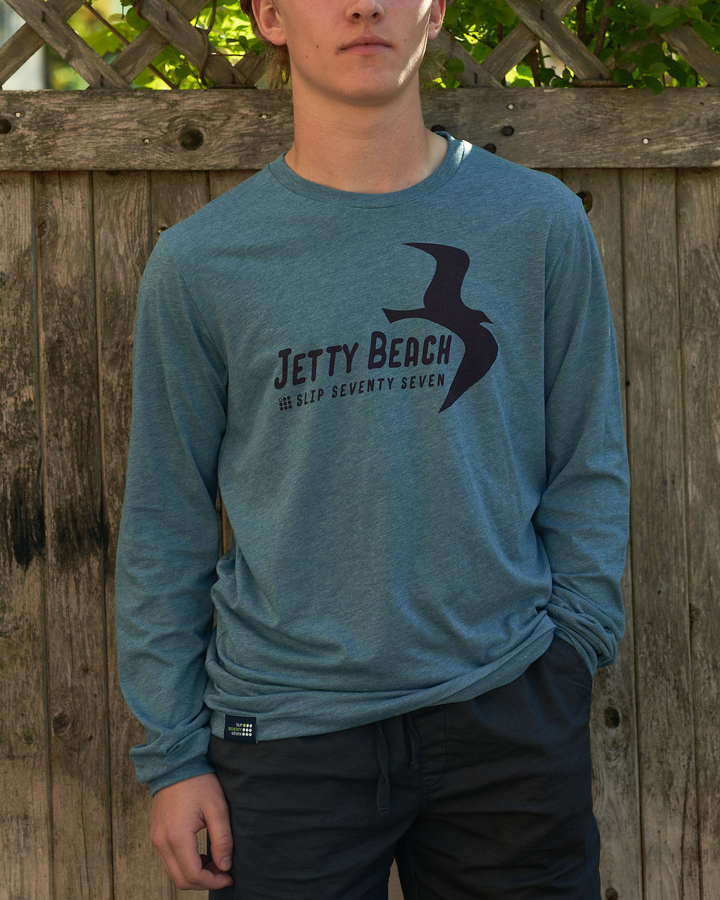 Men's Jetty Beach Triblend S/S Tee