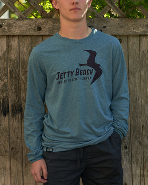 Men's Jetty Beach Triblend S/S Tee