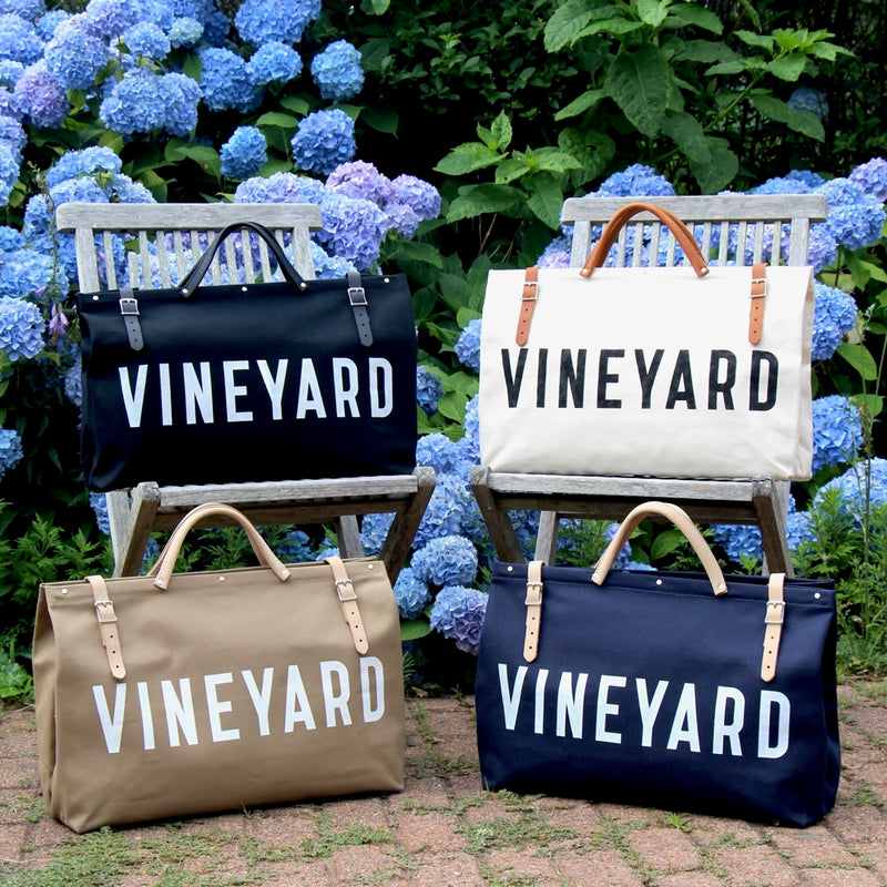 VINEYARD Navy Utility Bag