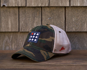 9 Dots Logo Trucker Hat
