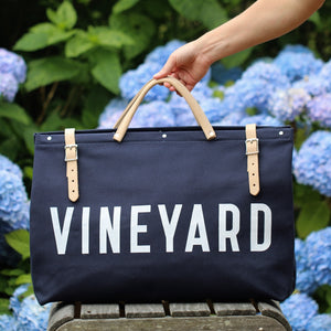 VINEYARD Navy Utility Bag