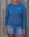 Women's 9 Dots Logo Jersey L/S Tee