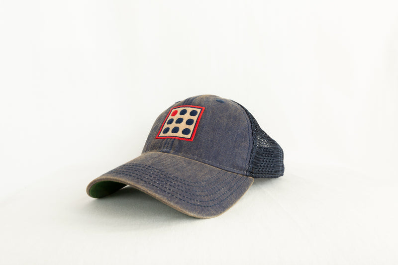 9 Dots Logo Trucker Hat