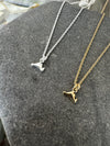 Slip77 Tiny Island MV Necklace Silver