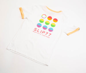 Unisex Slip77 x Pride S/S Ringer Tee