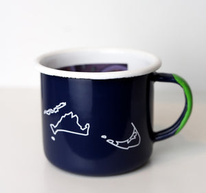 Slip77 Logo Enamel Mug 10oz