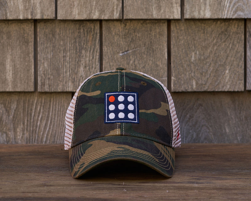 9 Dots Logo Trucker Hat