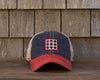 9 Dots Logo Trucker Hat